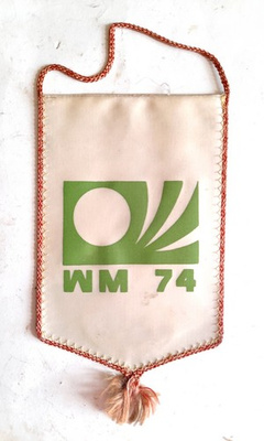 FIFA World Cup Germany 1974 tournament groups pennant