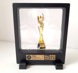 FIFA Women's World Cup AU NZ 2023 miniature trophy replica in display frame (Official Licensed Product) 7 cm