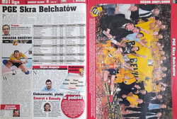 Volleyball Fans Vademecum of Polish Leagues 2007 (Fakt Sport) + poster