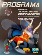 World Junior Wrestling Championships 2005 (Vilnius, Lithuania) official programme