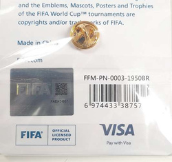 FIFA World Cup Historic Marks - Brazil 1950. FIFA Classics pin (Official Licensed Product)