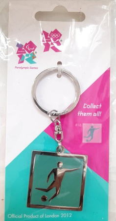 Summer Olympic Games London 2012 football tournament keyring (official licensed product)