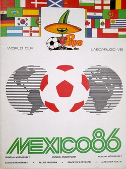 The FIFA World Cup Mexico 1986 Guide (Hungary)