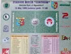 MKS Odra Wodzislaw Slaski - Amica Wronki I league (15.05.1999) official programme
