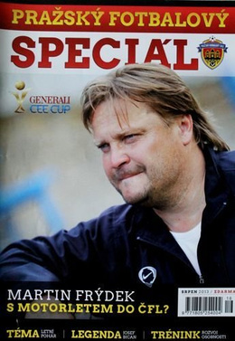 "Prague Football Special" monthly magazine (August 2013)