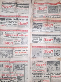 Sport journal - Summer Olympic Games Munich, set of 10 issues (25.8-13.9.1972)