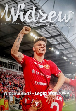 Widzew Lodz - Legia Warsaw, PKO BP Ekstraklasa (10.3.2024) official match programme