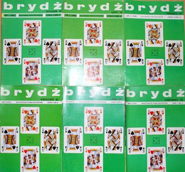 "Bridge" monthly magazine 1991 (6 issues)