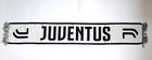 Juventus FC white one side scarf (official product)