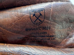 West Ham United FC faux leather retro ball (official product)