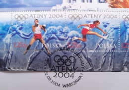 Olympic Games Athens 2004 post stamps set (in etui)