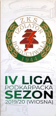 ZKS Izolator Boguchwała football club Spring Round 2020 IVth Podkarpacie League official guide