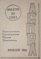 "Agora" - Bulletin of Sport Souvenirs Collectors Association - volume 2(5)/1988