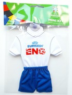 UEFA Euro Germany 2024 - England National Team mini t-shirt car hanger (official licensed product)