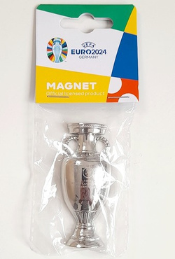 Magnet trophy of Henri Delaunay Cup UEFA Euro 2024 Germany (Official Licensed Product)