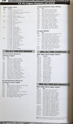 U.S. Soccer 2005 men's national team media guide