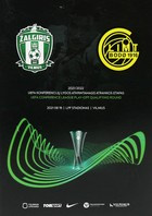 Zalgiris Vilnius - FK Bodø/Glimt, Qualifier UEFA Conference League (19.08.2021) Official Programme