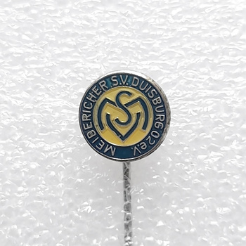 MSV Duisburg crest badge (epoxy)