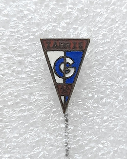 Gornik Zabrze crest badge (enamel)