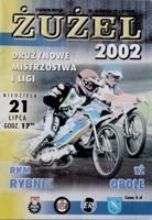 RKM Rybnik - TZ Opole speedway I league (21.07.2002)