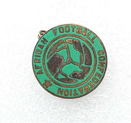 African Football Confederation CAF old emblem badge (enamel)