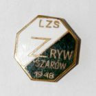 LZS Zryw Szarow badge (enamel)