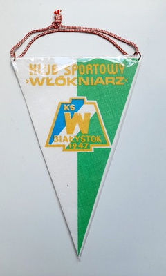 KS Wlokniarz Białystok sports teams pennant