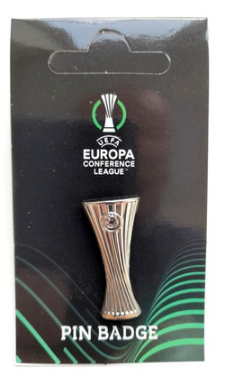 UEFA Europa Conference League trophy (official product) badge pin Football
