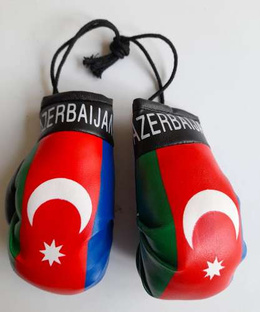 Azerbaijan national team mini boxing gloves (official product)