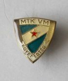 MTK-VM Egyetertes Budapest badge (epoxy)