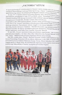 The Pomeranian alphabet of country sport. 65 years of Country Sports Teams in Pomerania