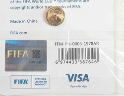 FIFA World Cup Historic Marks - Argentina 1978. FIFA Classics pin (Official Licensed Product)