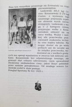 Ring legends. Chronicle of Polish Boxing. Part I ...- 1925