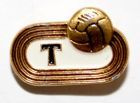 Torpedo Moscow badge stadium with ball (USSR, lacquer)