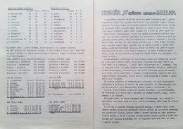 Football Report'80 nr 1/87 (Spartak Roudnice nad Łabą) programme