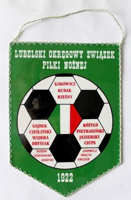 The 40th Anniversary Polish People's Republic. The Best Team of Lublin vs Old Boys Lublin (1984) pennant