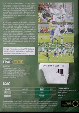 Ferencvaros TC. The Best of 2015 DVD film