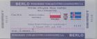 Poland - Iceland friendly match ticket (15.11.2000)