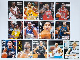 Famous basketball players 1998-99 set of 13 cards (Bravo Sport Magazine)