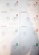 Set of 9 FDC Envelopes of XVI Winter Olympic Games Albertville 1992 (France)