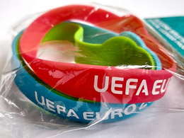 UEFA Euro 2020 silicone wristbands (official licensed product)