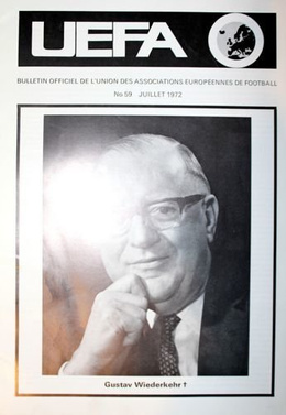 UEFA Official Bulletin nr 59 July 1972
