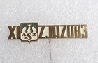 11th Congress of Academic Sport Association 1983 badge (lacquer)