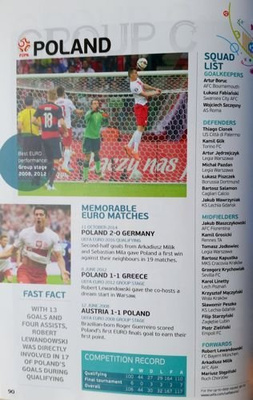 UEFA Euro 2016 official tournament programme (English version)