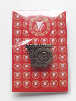 Pogon Szczecin - Widzew Lodz, Poland Cup second round match 2.12.2025 pin fans badge (limited edition)