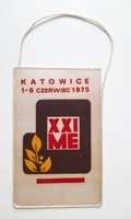 21st European Amateur Boxing Championships Katowice 1975 pennant