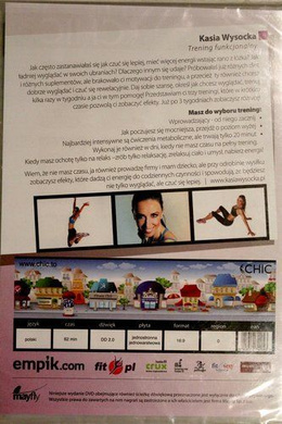 Kasia Wysocka. Functional fitness training DVD film