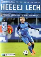 Lech Poznan - Korona Kielce Lotto Ekstraklasa official programme (13.04.2018)