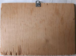 Postcard Polish national team silver medal of the 1974 World Cup with autographs as a picture on the wall