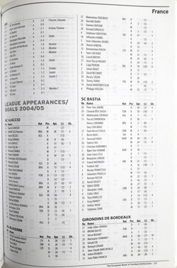 The European Book of Football 2005/2006